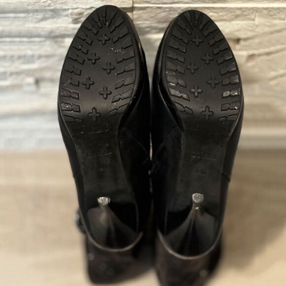 GUESS High Heeled Platform Boots - SIZE 8.5 - Picture 8 of 9